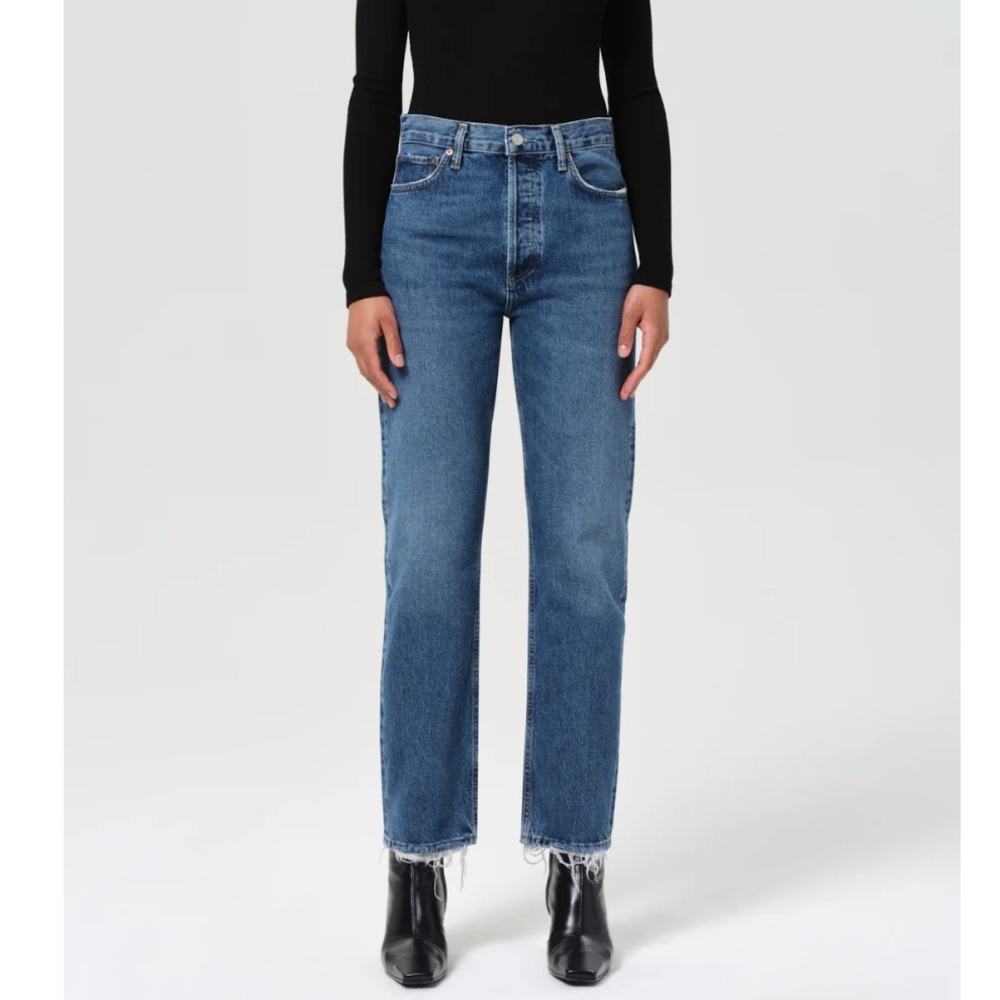 Agolde 90’s High Rise Blue Jeans